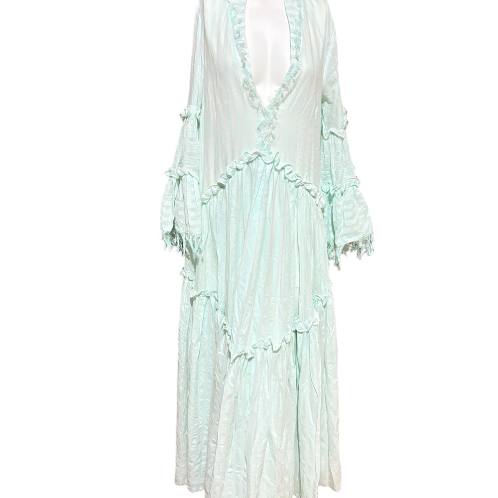 My Beachy Side V neck Maxy  Dress NWT One Size Fits All